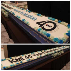 KMI(한국의학연구소) 40주년 기념떡케이크 5.2m