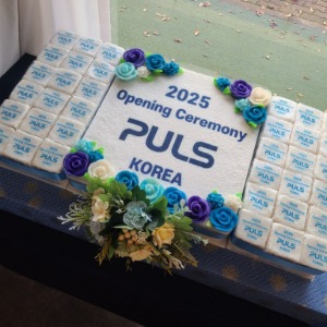 펄스파워코리아 오픈 떡케이크/대형떡케이크/기념떡케이크/행사떡케이크/기업행사떡케이크  80*40cm